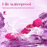 Waterproof dual motor vibrator