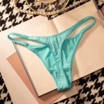 Ice silk g string with low rise fit and seamless lightweight design