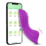 wearable app control vibrator silicone wearable toy
