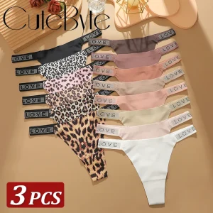 Rhinestone thong brief set with low rise fit and smooth everyday design