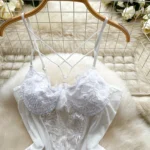 Lace Mesh Bodysuit - Image 5
