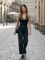 Lace Patchwork Bodysuit - Image 6