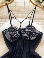 Lace Mesh Bodysuit - Image 4