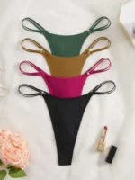 Double Waistband Thong Set - Image 8