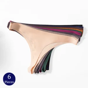 seamless thong set with low rise fit and smooth breathable everyday design
