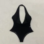 Halter Plunge Bodysuit - Image 4
