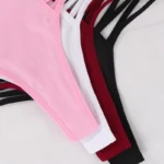 Ribbed Letter Thong Set - Image 6