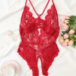 Pink Lace Teddy - Image 9