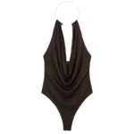 Halter Ring Bodysuit - Image 2