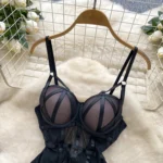 Bandage Mesh Bodysuit - Image 3