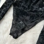 Black Lace Bodysuit - Image 6
