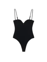 Sweetheart Draped Bodysuit - Image 3
