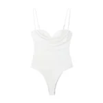 Sweetheart Draped Bodysuit - Image 7