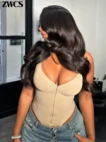 Zip Front Corset Bodysuit - Image 5