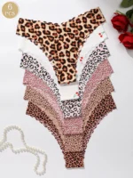 Seamless Leopard Panty Set - Image 2
