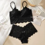 Lace Bralette Panty Set - Image 8