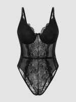 Lace Trim Bodysuit - Image 6