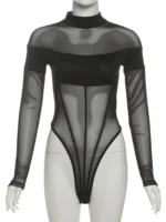 Sheer Sleeve Bodysuit - Image 6