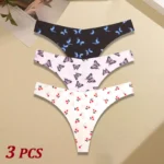 Leopard Seamless Thong Set - Image 4