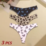 Leopard Seamless Thong Set - Image 6