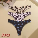 Leopard Seamless Thong Set - Image 8
