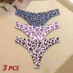Leopard Seamless Thong Set - Image 7