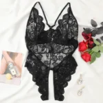 Pink Lace Teddy - Image 8