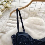 Black Beaded Camisole Bodysuit - Image 3