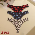 Leopard Seamless Thong Set - Image 16