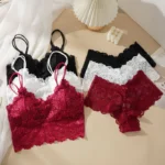Lace Bralette Panty Set - Image 2