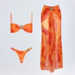 Mesh Skirt Bikini - Image 3