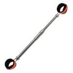 Adjustable Ankle Cuffs with stainless steel frame, nylon cuffs, and open-leg restraint design