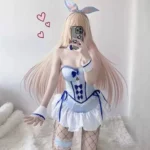 Blue Bunny Cosplay Costume - Image 4
