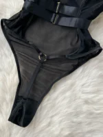 Strappy Halter Bodysuit - Image 5