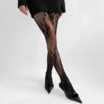 Lace Pattern Tights - Image 11