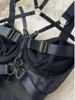 Strappy Halter Bodysuit - Image 3