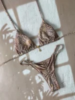Leopard Push Up Bikini - Image 2
