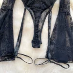 Lace Flare Sleeve Bodysuit - Image 5