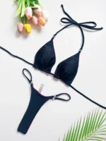 Bandage Triangle Bikini - Image 3
