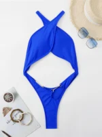 Cut Out Monokini Swimsuit - Image 2