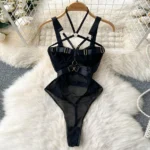 Strappy Halter Bodysuit - Image 7