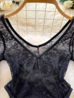 Lace Flare Sleeve Bodysuit - Image 3