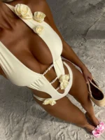 3D Flower Swimsuit - Image 7