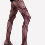Lace Pattern Tights - Image 6