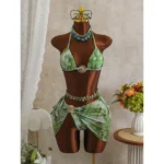 Tie Dye Halter Bikini Set - Image 7