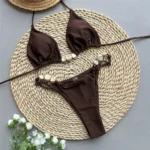 Beaded Triangle Bikini - Image 5