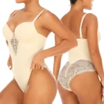 Lace Shapewear Bodysuit - Image 3