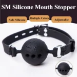 Silicone Ball Gag - Image 2