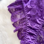 Satin Lace Bodysuit - Image 5