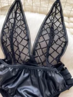 Cross Design Playsuit - Image 5